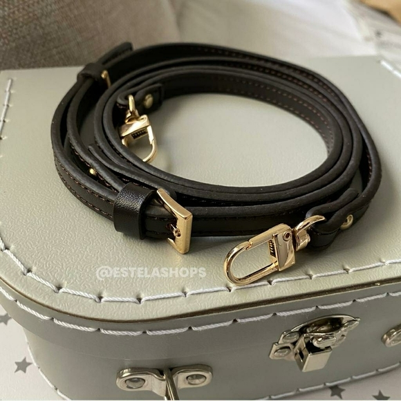 Espresso Leather Strap Replacement - Picture 1 of 4